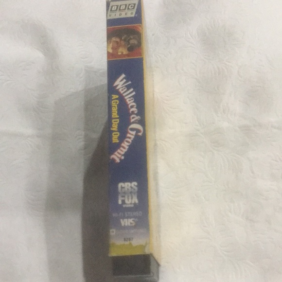 VTG. 1995 VHS#8287 Video Tape. WALLACE & GROMIT. A GRAND DAY OUT. - Picture 5 of 8